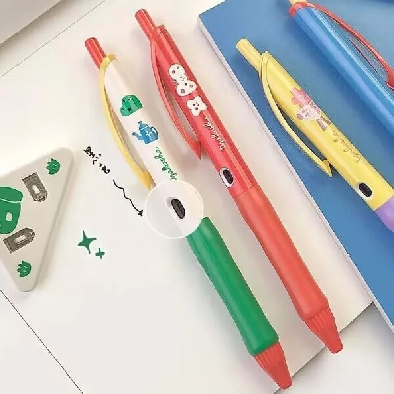 Imagem -04 - Kokuyo e Tyakasha Gel Pen Nome Conjunto Limited Papelaria Caderno de Folhas Soltas Estojo para Lápis Novo 2023