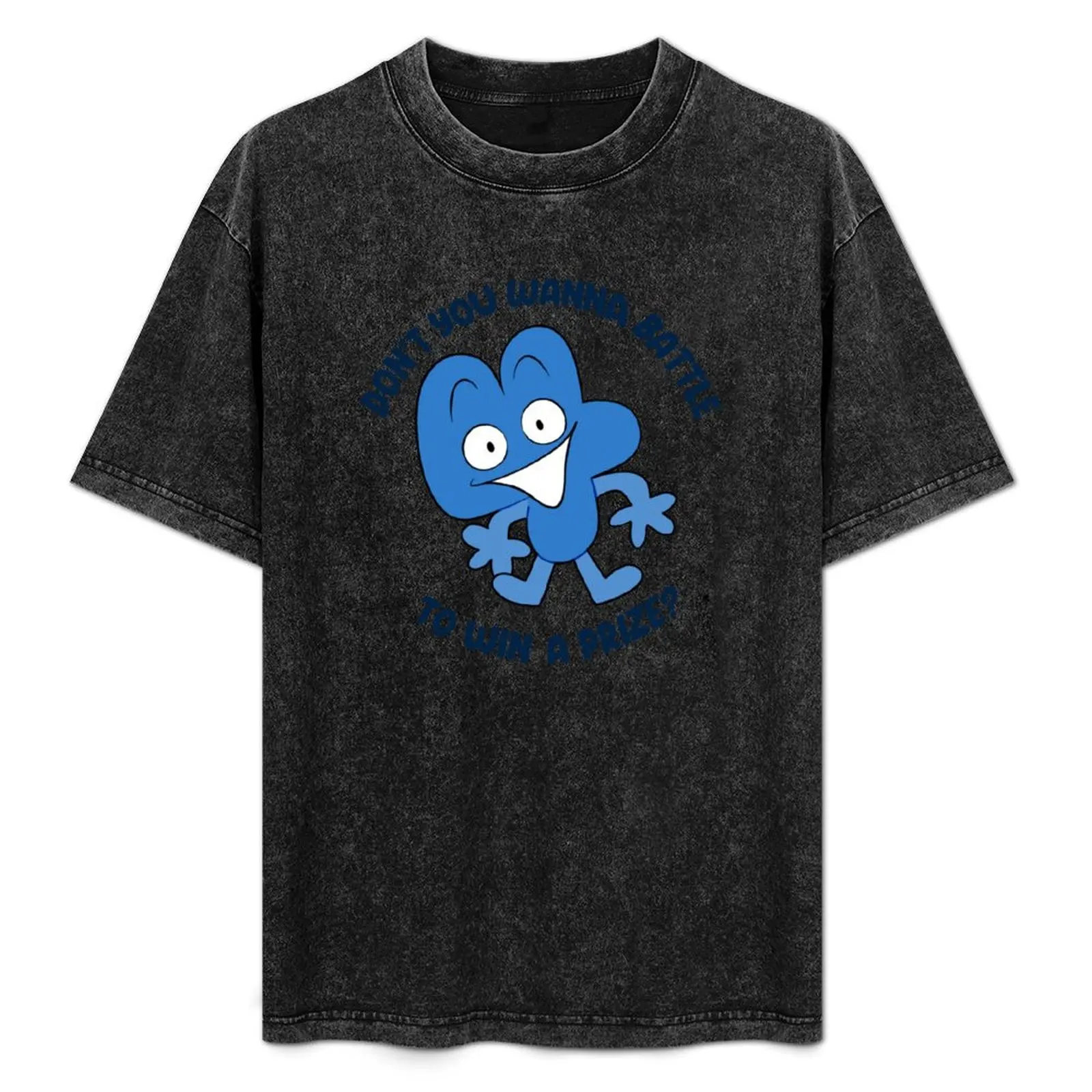 

BFDI Four Catchphrase T-Shirt Casual Daily Wear Short Sleeve Top
