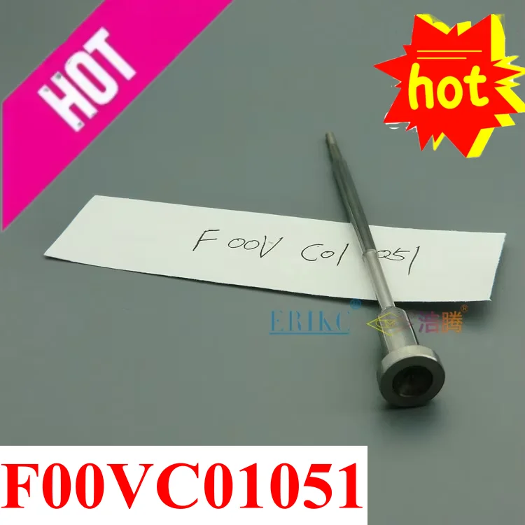 ERIKC F00VC01051 diesel injector spare parts valve F 00V C01 051, FooV C01 051 for 0445110201 0445110181 0445110182 0445110189