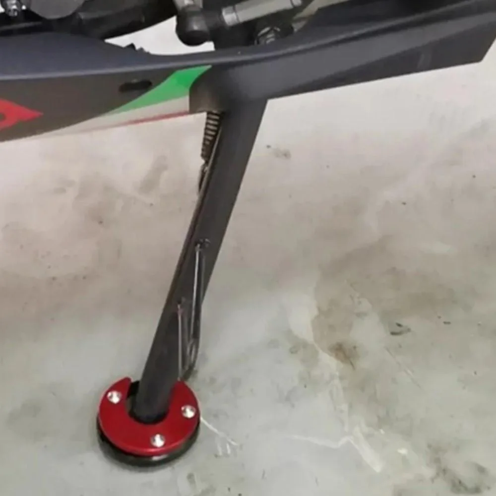 Untuk Aprilia GPR150 GPR 125 Aksesori motor dudukan samping pembesar dudukan pelat CNC ALUMINIUM ekstensi kaki