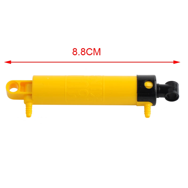 Cylindre pneumatique V2 2*11, briques MOC, 1 pièce/3 pièces/5 pièces, pièces techniques, blocs de construction assemblés pour voiture 19478, accessoires de jouets