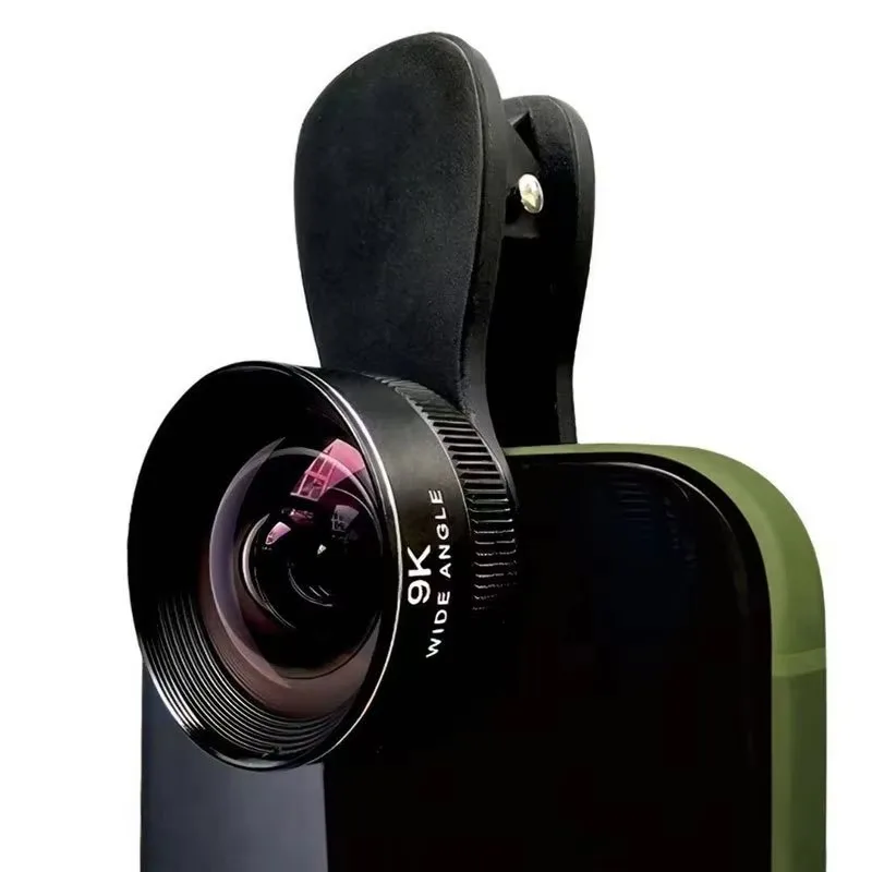 Wide Angle HD External Camera Lens Precise Focus Integrated Module Smartphone Video Photography Accessory