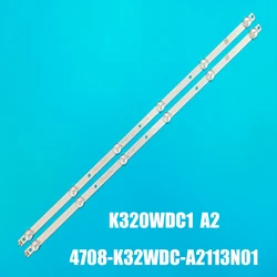 LED Backlight Strip for 32PHS4012 K320WDC1 A2 4708-K32WDC-A2113N01 A1113N01 TX-32ER250ZZ K320WDC2B K320WDC1176021