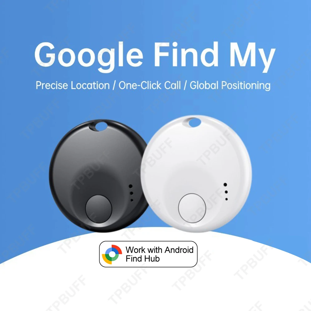 علامة Android GPS Tracker Tag Bluetooth Tracker العلامات الذكية تعمل مع تطبيق Google Find Hub Search Locator Tracking Device Item Finder