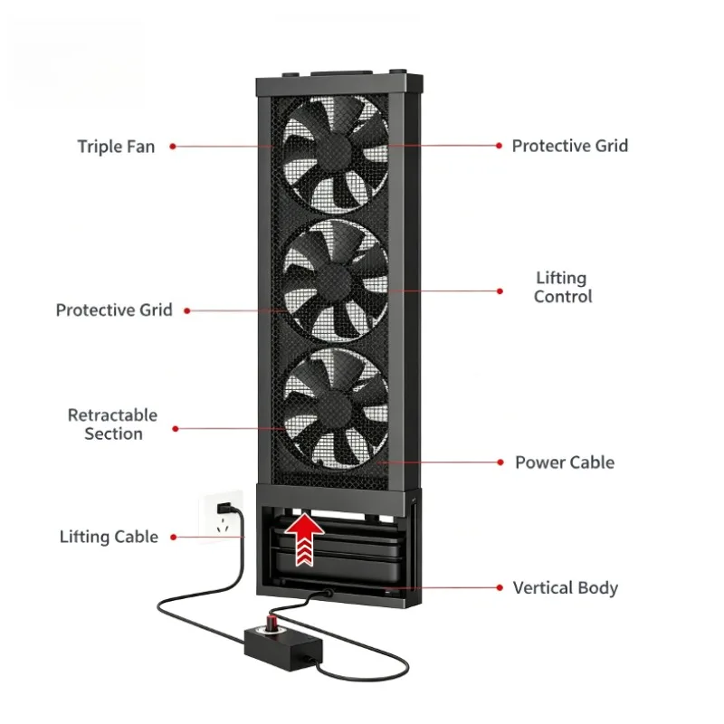 No Drill Window Mount Exhaust Fan Tool Free Installation Quiet Powerful Ventilator Kitchen Smoke Removal Indoor Air Exchange