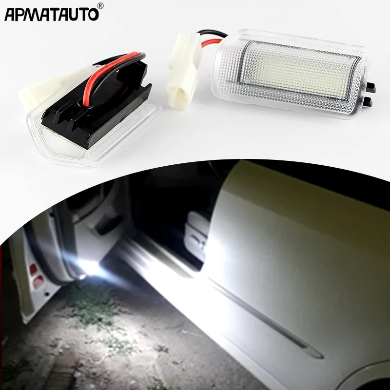 LED Courtesy Lamps Car Door Light For Toyota Camry Sienna Avalon Tundra Venza Highlander 4Runner Land Cruiser 81230-30200