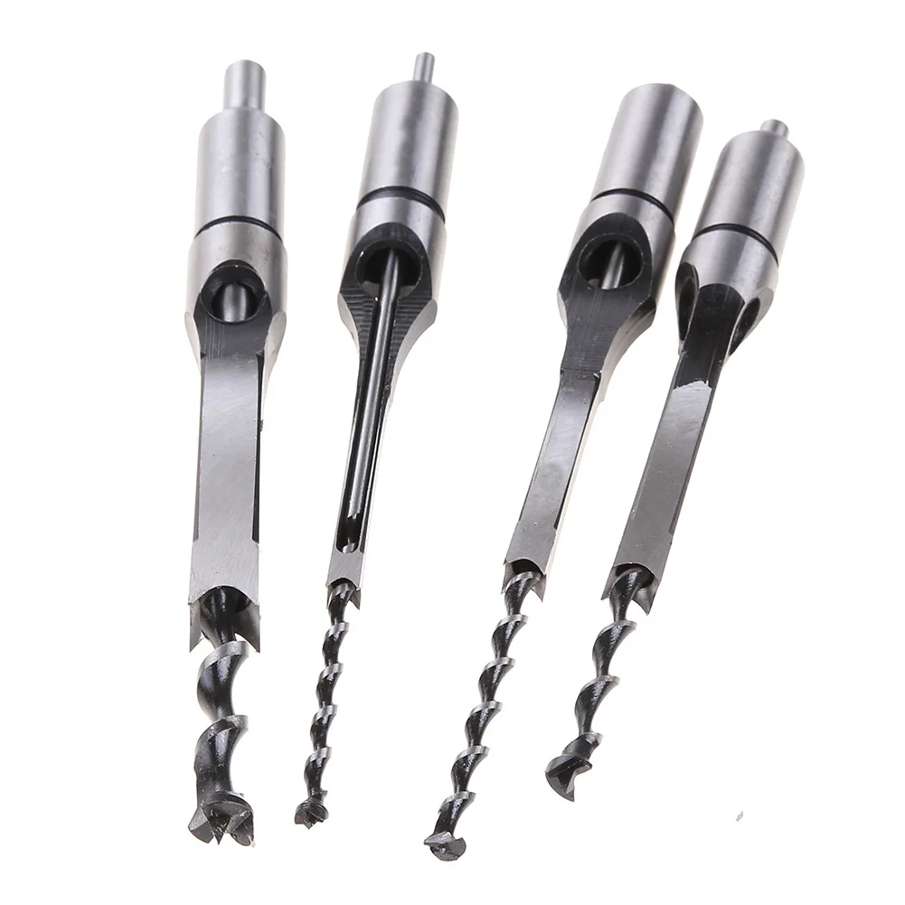 For Woodworking Projects Mortising Chisel Sturdy Aluminum Holder Drilling Holder Wood Boring Bits Efficient Chip Removal