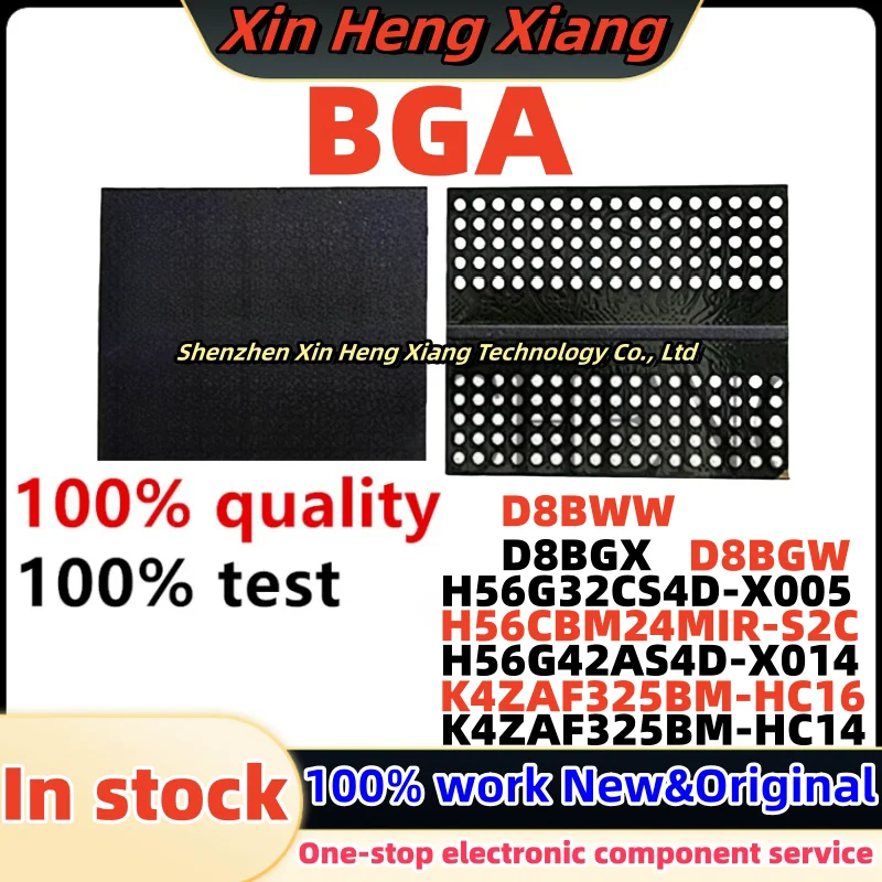 

(1pcs)D8BGW D8BGX D8BWW K4ZAF325BM-HC14 K4ZAF325BM-HC16 H56CBM24MIR-S2C H56G32CS4D-X005 H56G42AS4D-X014 BGA