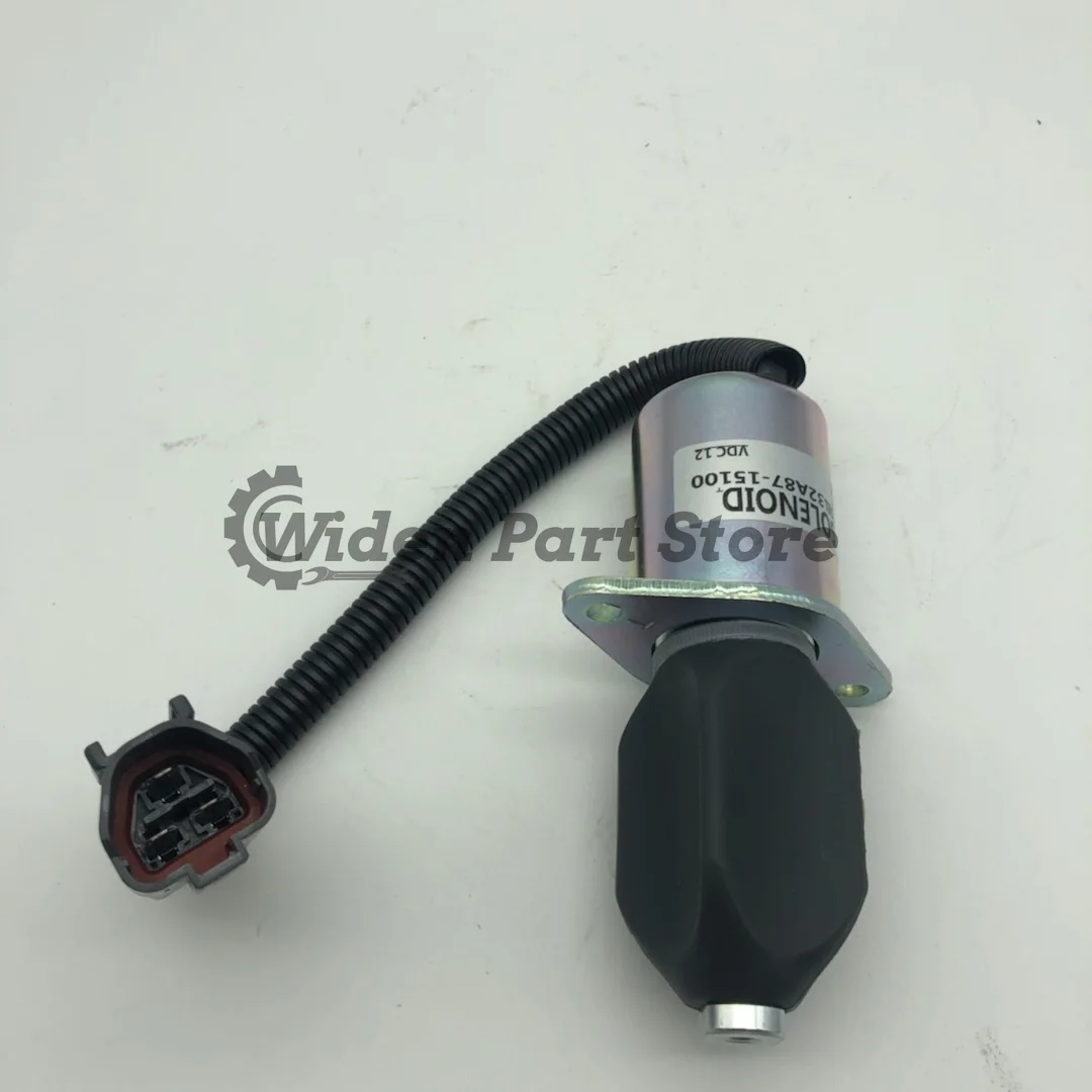 32A87-15100 32A87-05100 32A87-06100 1752ES-RSV SA-4010-12  12V Engine ShutOff Solenoid For Caterpillar, Cummins, Mitsubishi