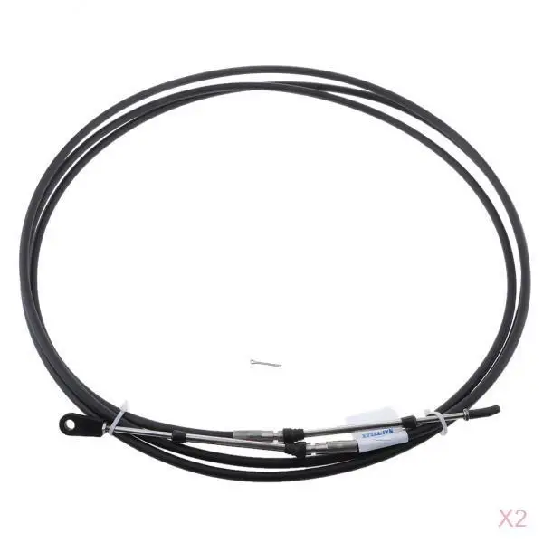 Throttle Shift Control Cable for Yamaha Outboard Motor Steel Marine Boat Cable Smooth Shifting