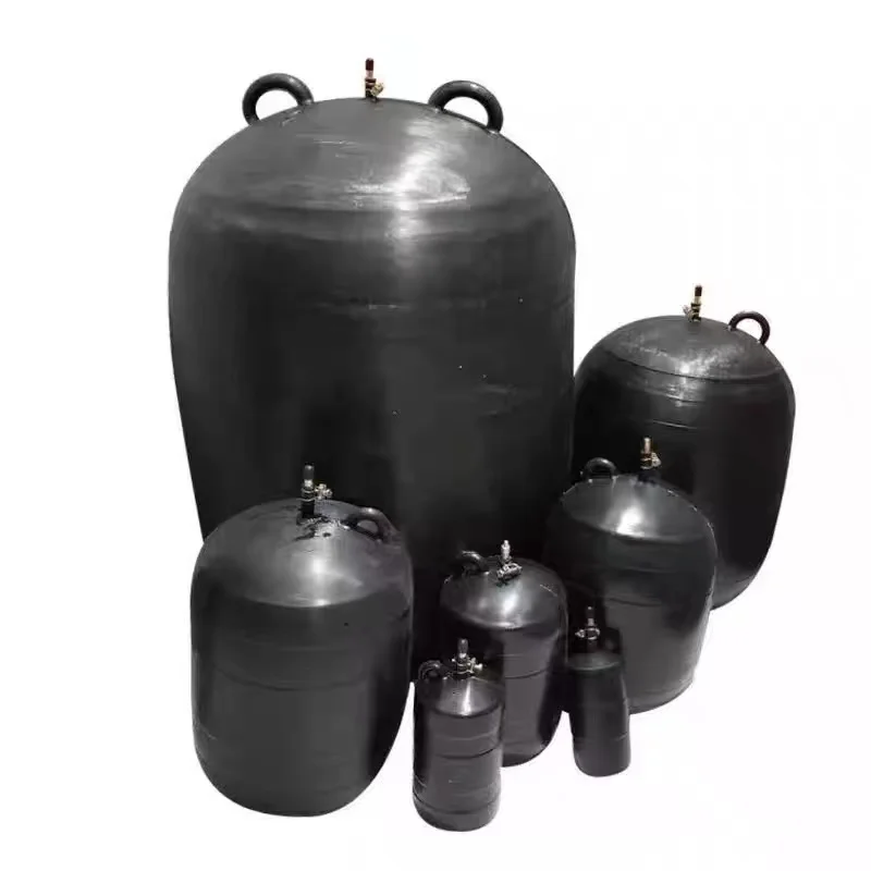 Pneumatic inflatable rubber tubing is used to test sewer plugs