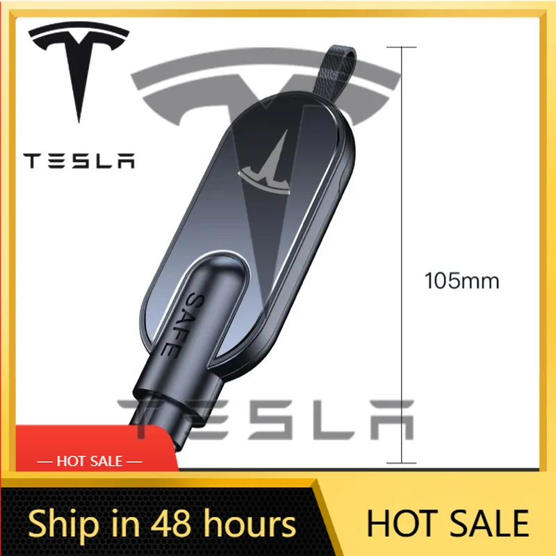 

Car Sticker Tesla For Tesla Model 3/Y/X/S Car Emergency Hammer Window Breaker Rescue ABS+Tungsten Steel Safety Tool Auto Minimal