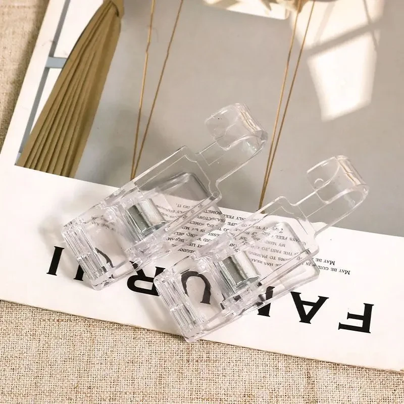 Multi-Purpose Plastic Clip for Clothes, Large, Simple, Transparent, Windproof, Hook, Hook