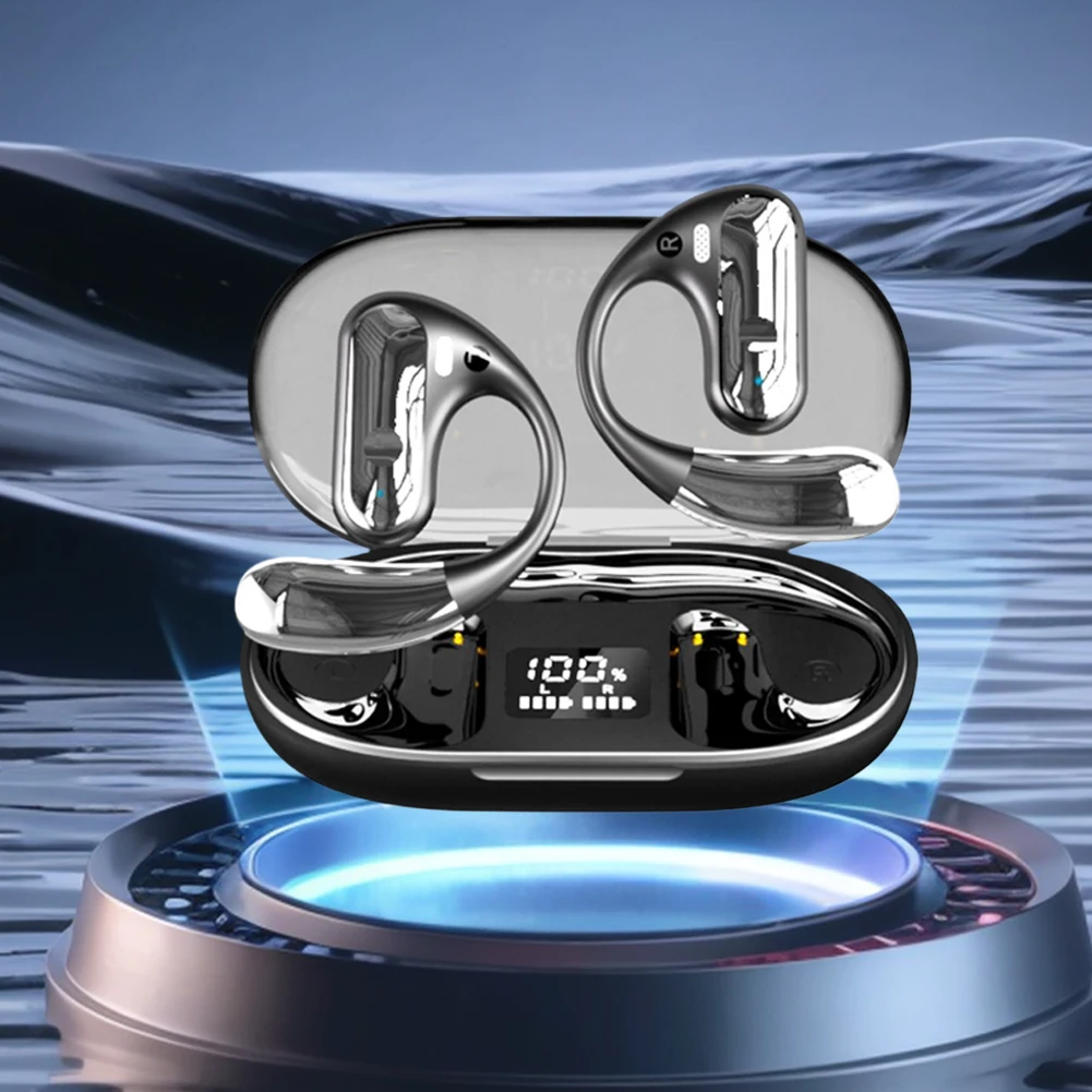 

144 Languages AI Translator Earbuds Bluetooth-Compatible 5.3 Wireless Earphone Noise Cancelling Stereo Earhook Sports Headphone