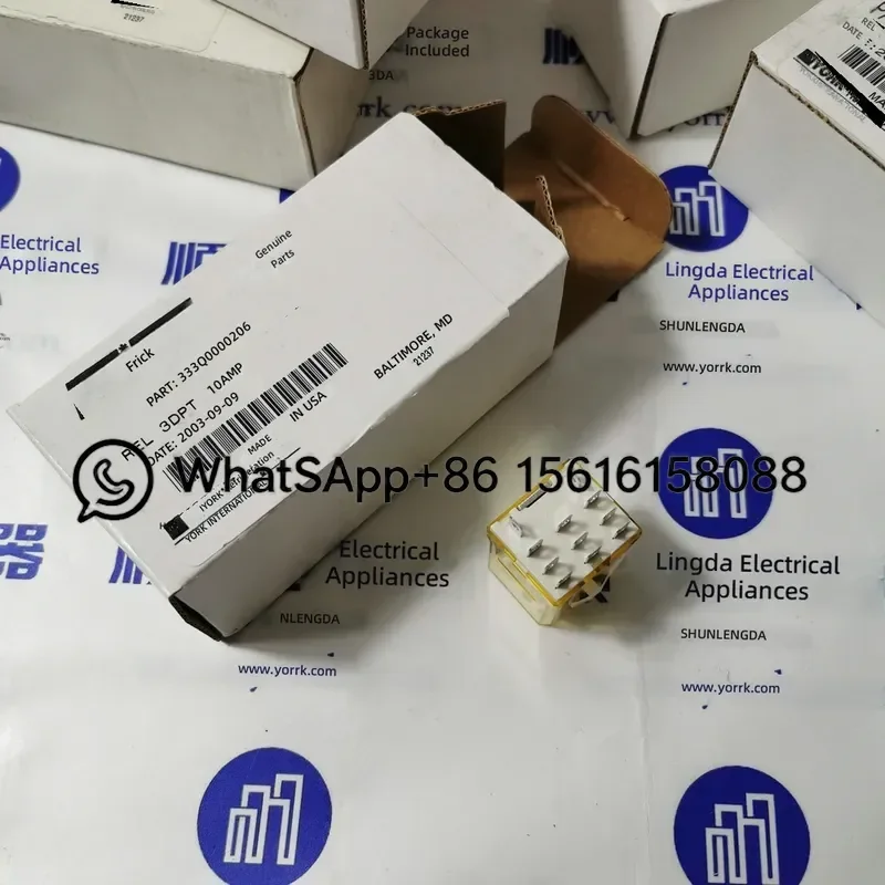 333Q0000206 York Air Conditioner Industrial Unit Triangle Relay Replacement Part HVAC Control Module Compatible with
