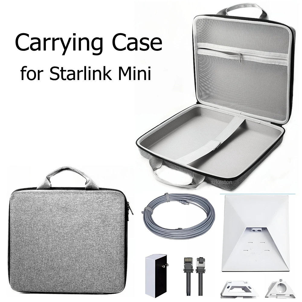 

Ultra-Light Case for Starlink Mini Waterproof Shockproof EVA Storage Bag for Star Link Mini Travel Outdoor Handbag Accessories