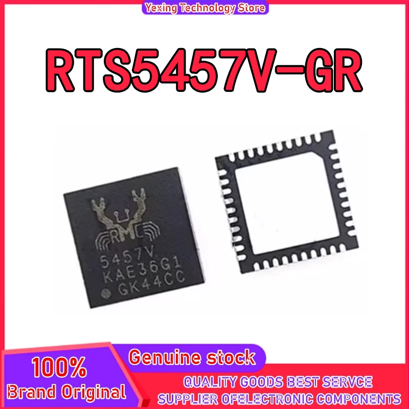 2PCS  New Original RTS5457V-GR RTS5457V 5457V QFN40 In Stock