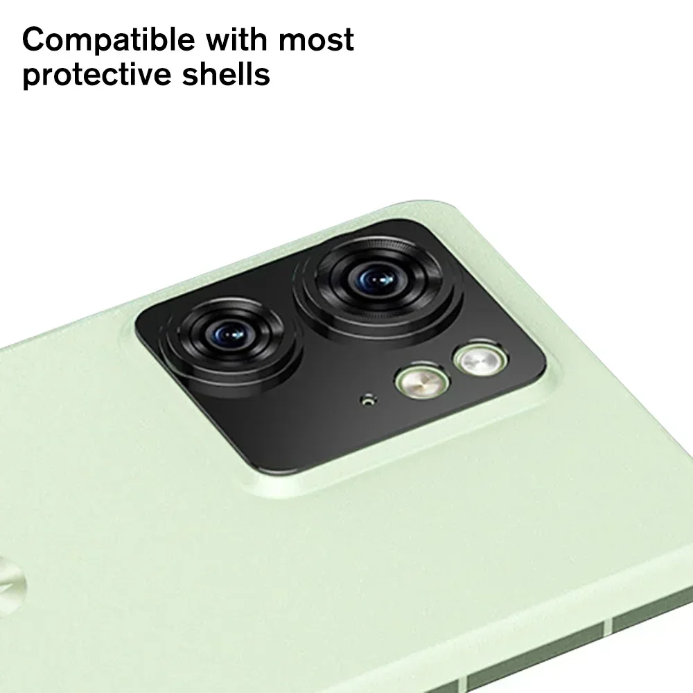 Alumínio Alloy Camera Protector Cover, Filme para Motorola Moto Edge 40 Pro, Edge 40Pro, 5G, 2023, Matel Ring, Tampa de lente protetora