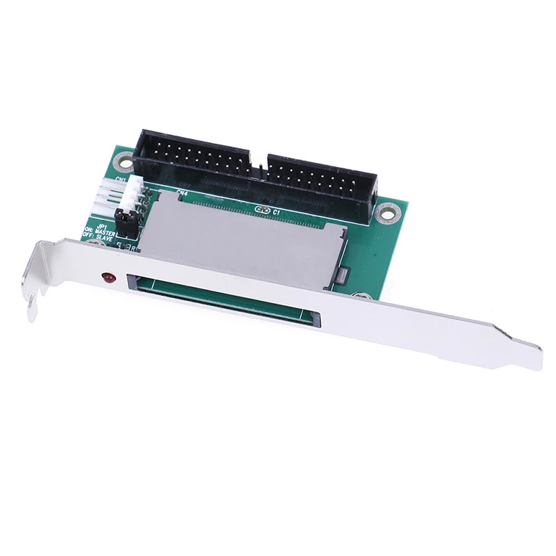 

Add On Cards 39/40-Pin CF Compact Flash Card to 3.5" IDE Converter Adapter Riser PCI Bracket Back Panel CF to IDE Expansion Card