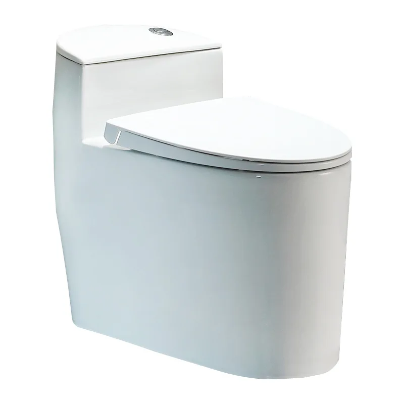 New Personalized Ceramic Toilet Jet Siphon Toilet One-piece Small Apartment Toilet