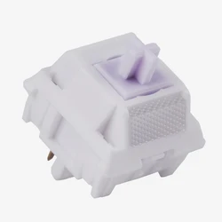 Wuque Studio WS Switch Morandi Linear Keyboard Switches with PMMA Light Diffuser POM Housing UPE Stem For Mechanical Keyboard