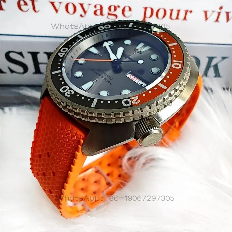 SPR777 Titanium Luminous Diving Mechanical Watch Wristwatch