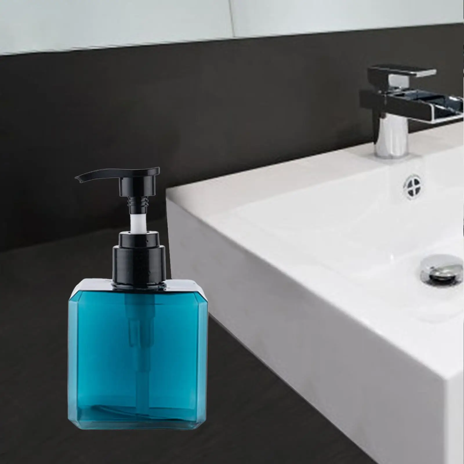 Empty Hand Soap Squeeze Dispenser Pump Bottles Bathroom Accessories Plastic Liquid Container for Kitchen Bath