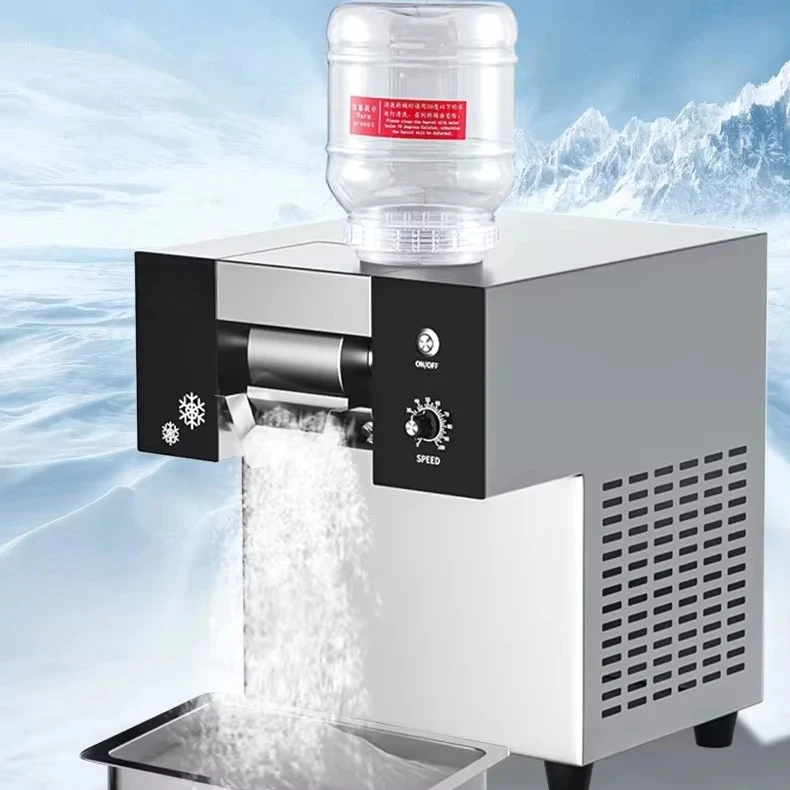 

Popular Milk Juice Snow Ice Shaving Machine 3Seconds Output IceSmall Business Commercial Snow Ice Cream Makers Machine