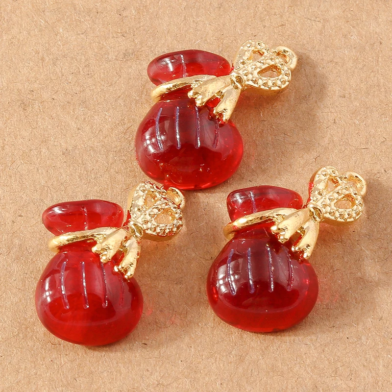 Breloques en pierres précieuses pour sac de fortune, pendentif pour collier, boucles d'oreilles, bracelet, bijoux à bricoler soi-même, accessoires exécutifs, fournitures, diversifier, 23x3mm, 10 pièces