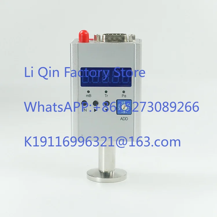 Vacuum Measurement Pirani Vacuum Gauge RS485 Digital Output Miniature Vacuum Gauge