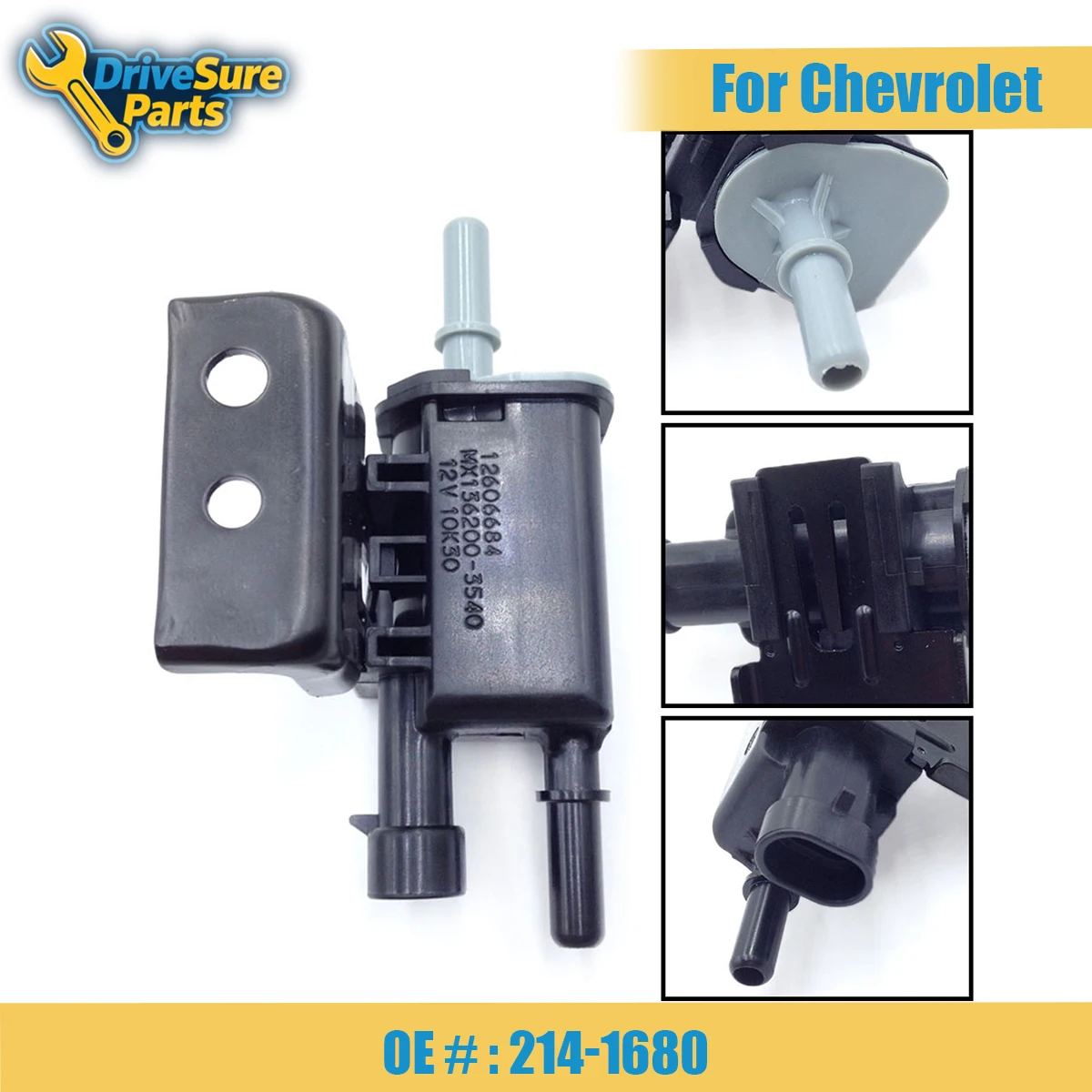 

Car New Evap Emission Canister Purge Solenoid 214-1680 For Chevrolet Chevy Avalanche Equinox Colorado