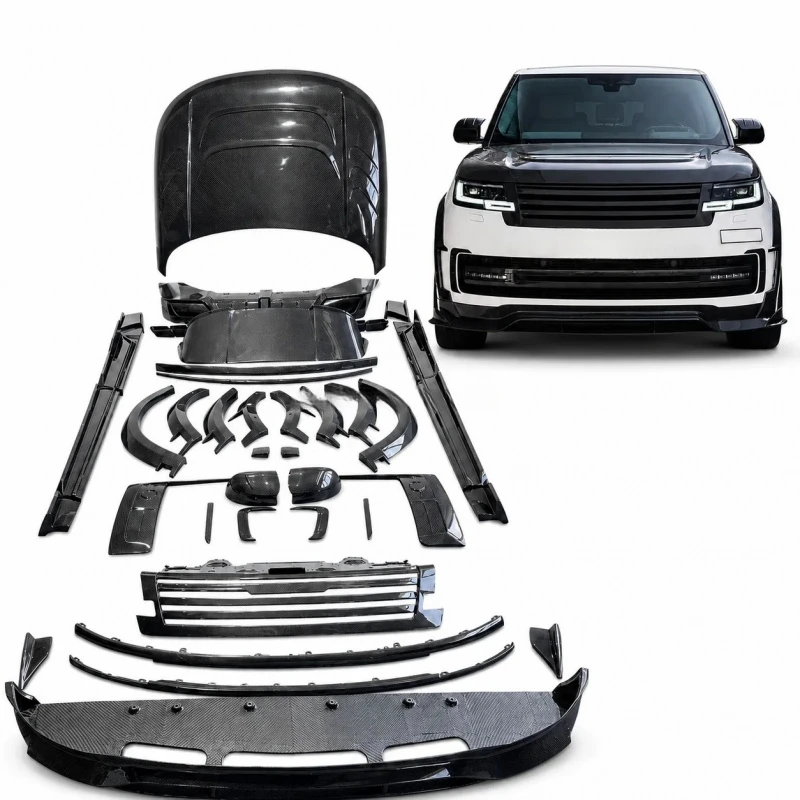 Superior Quality Flared Arch Prepreg Carbon Aero Upgrade Kit  2022+ Aggressive Wide Body Package