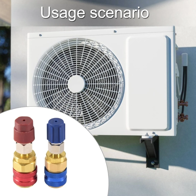 Adaptateurs à connexion rapide, coupleur rapide haute basse pression, paire pièces, livraison directe