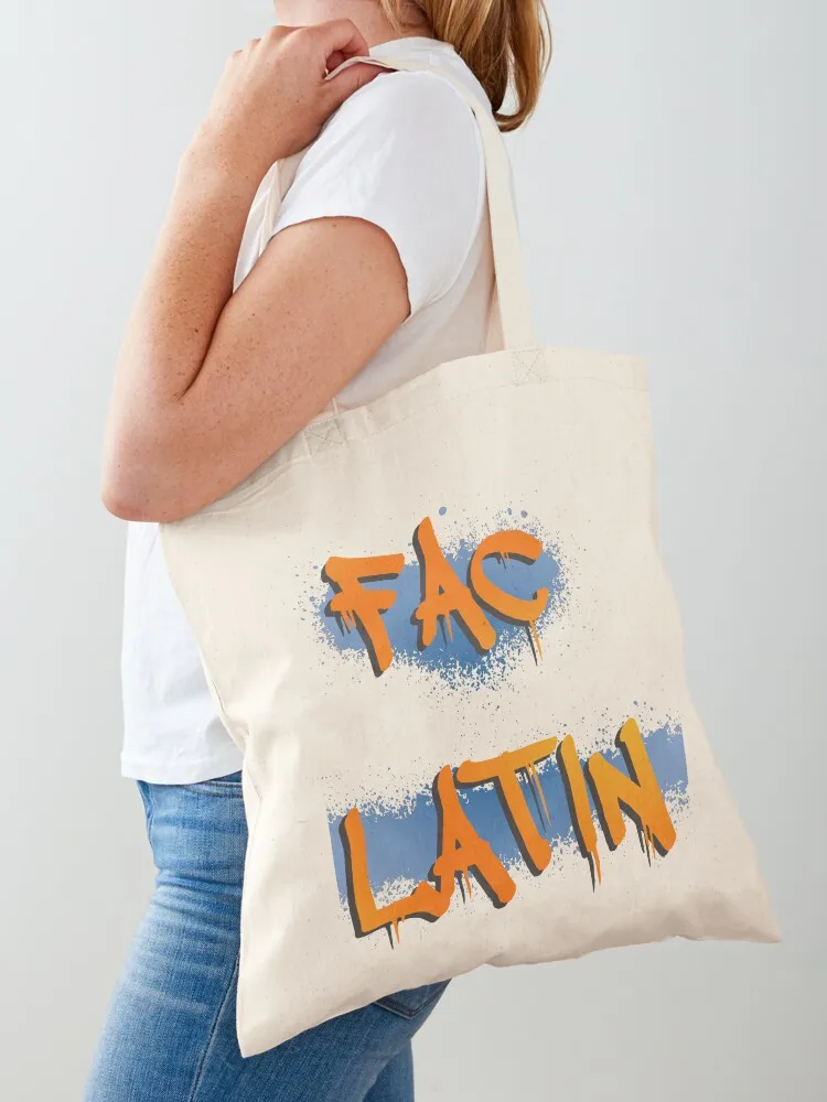 

Fac Latin! Tote Bag sac pour femme Cloth bag Shopper bag large size bags