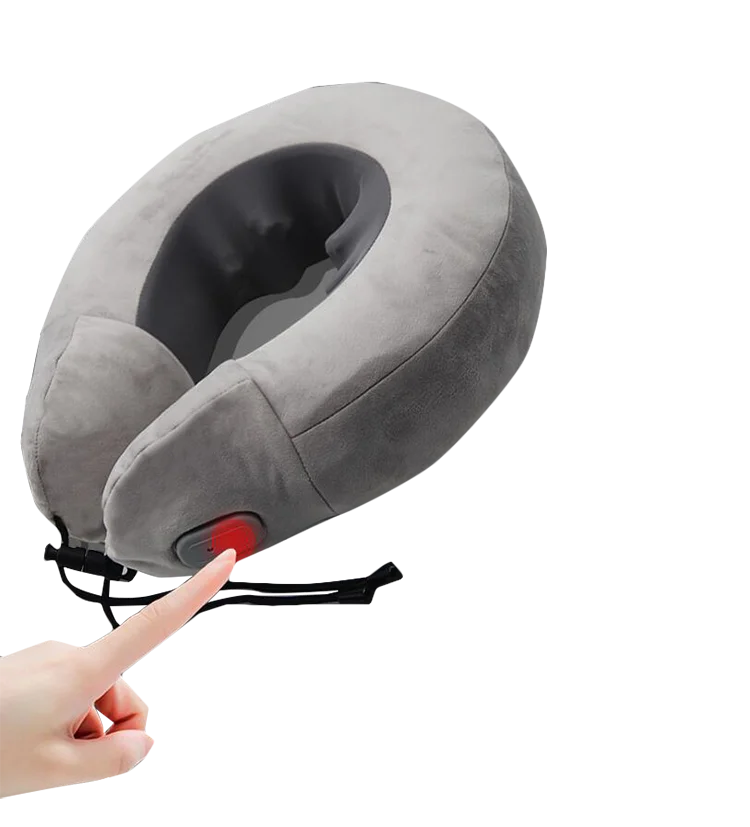 

U Shape Cervical Massage Travel Pillow Head Rest Neck Support Travel Pillows for Airplane and Car