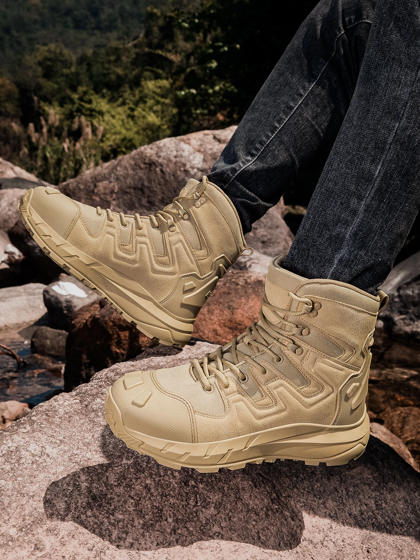 Botas Tácticas Militares para - Men'S Shoes Zipper reseña y precio