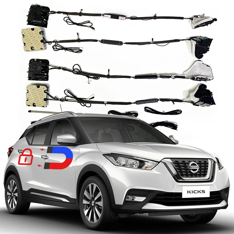 For Nissan Kicks Electric suction door car refitted automatic locks Car Soft Close accessories door Power tools supplies