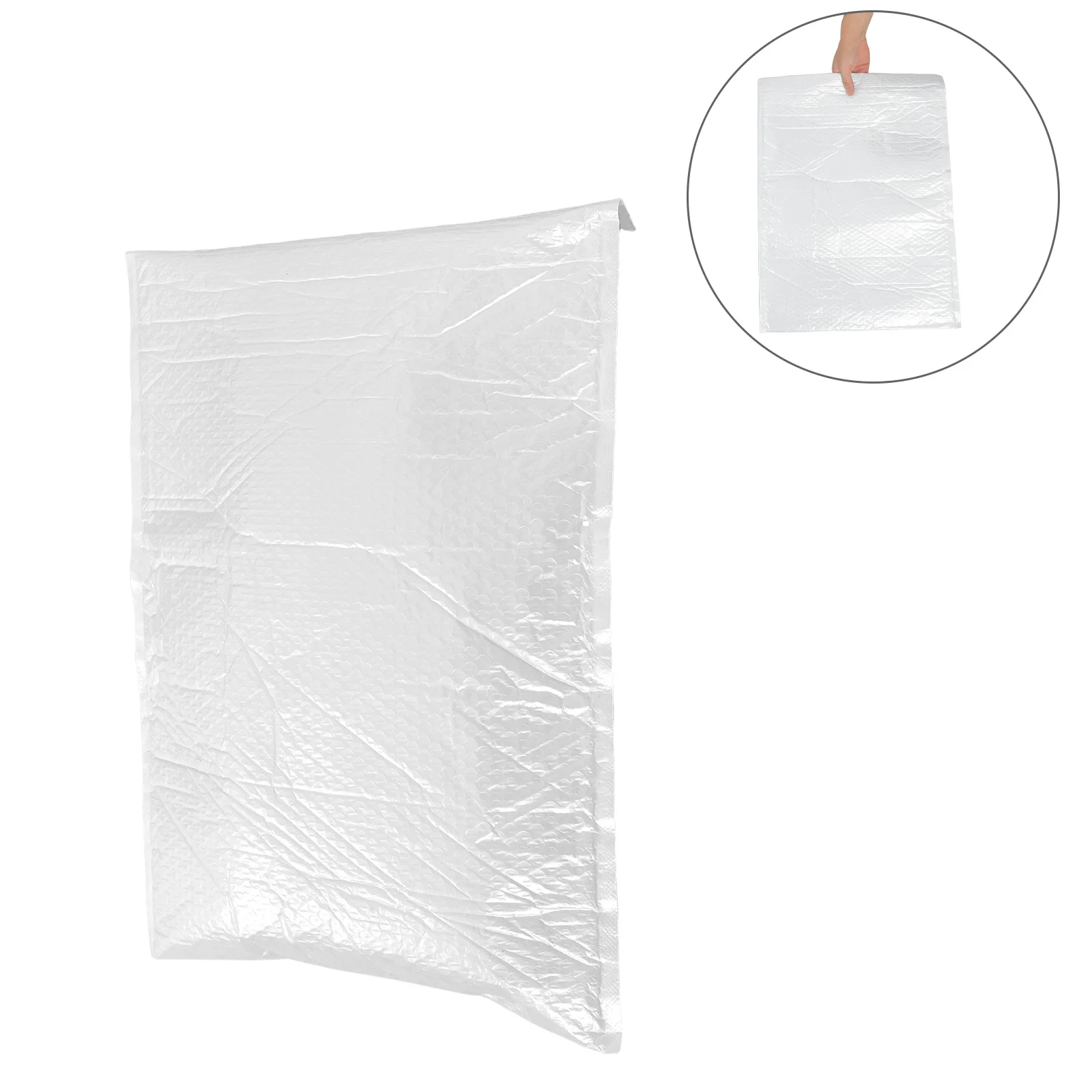 10 pezzi sacchetti per imballaggio a bolle impermeabili buste postali imbottite autosigillanti buste di spedizione per assorbimento degli urti per abbigliamento gioielli affrancatura