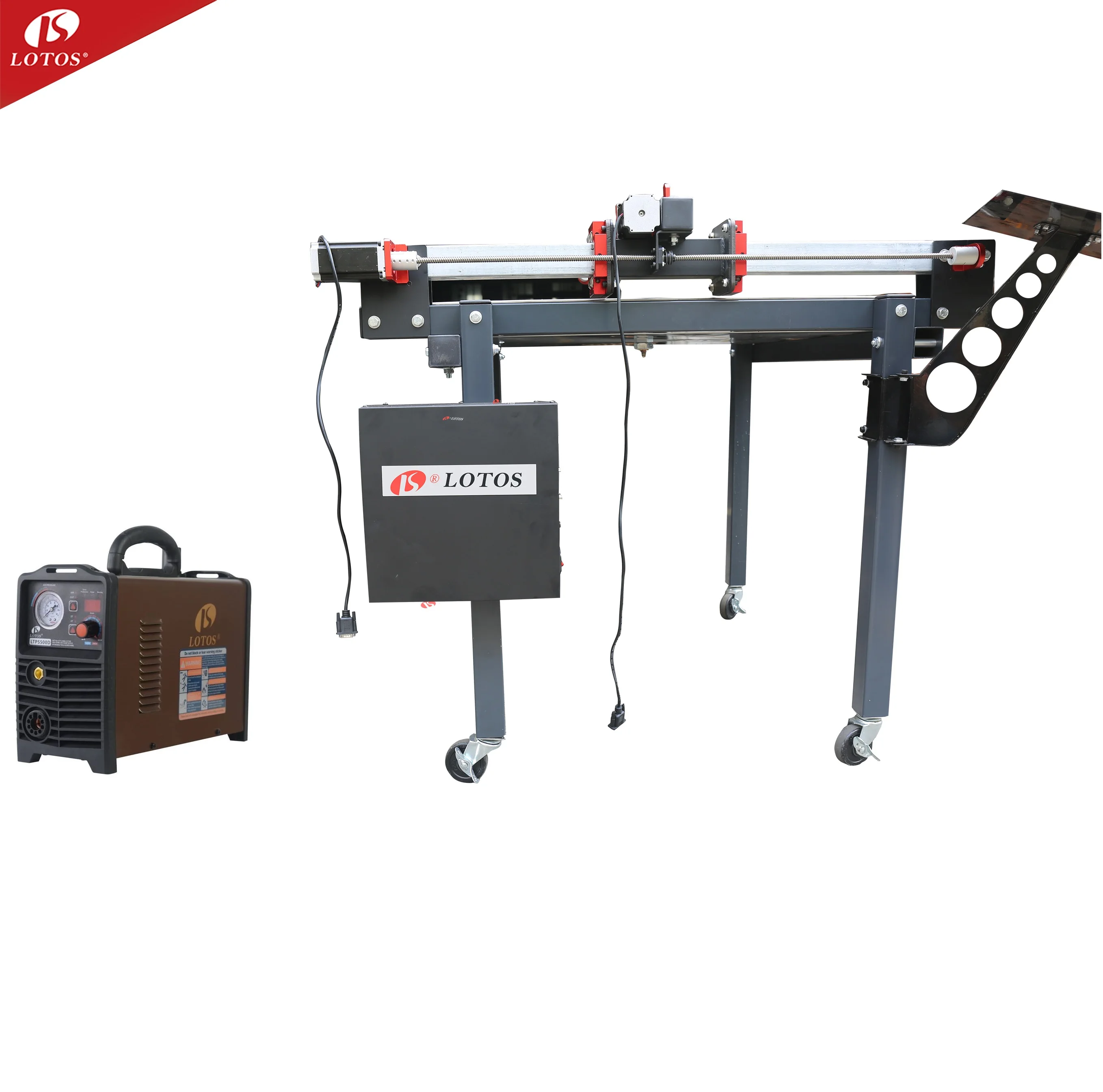 Lotos 2025 New CNC Table Metal Plasma Cutters 110v/220v St2200 Construction CNC Plasma Cutting Machine Price for March Expo