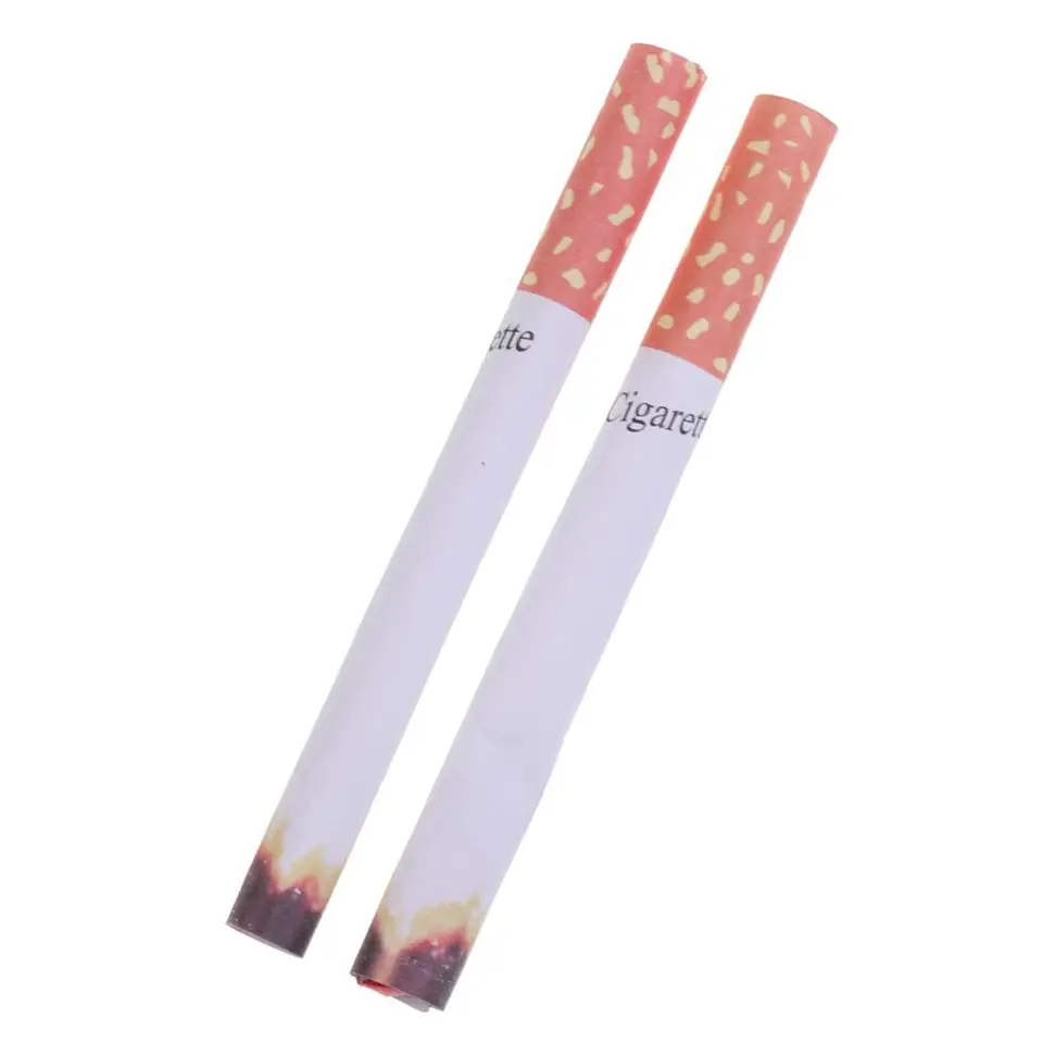 fake lit cigarette Funny Fake Puff Cigarettes Party Smoke Effect Lit Trick Prank Gag Gift  Theatrical or Magical Prop
