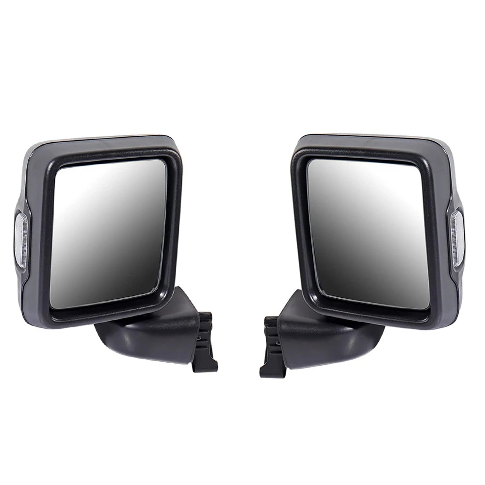 

Heated Side Mirrors with Turn Signal 68281891AE 68281890AE Replacement for 2018-2021 Jeep Wrangler JL For 2020-2021 Gladiator