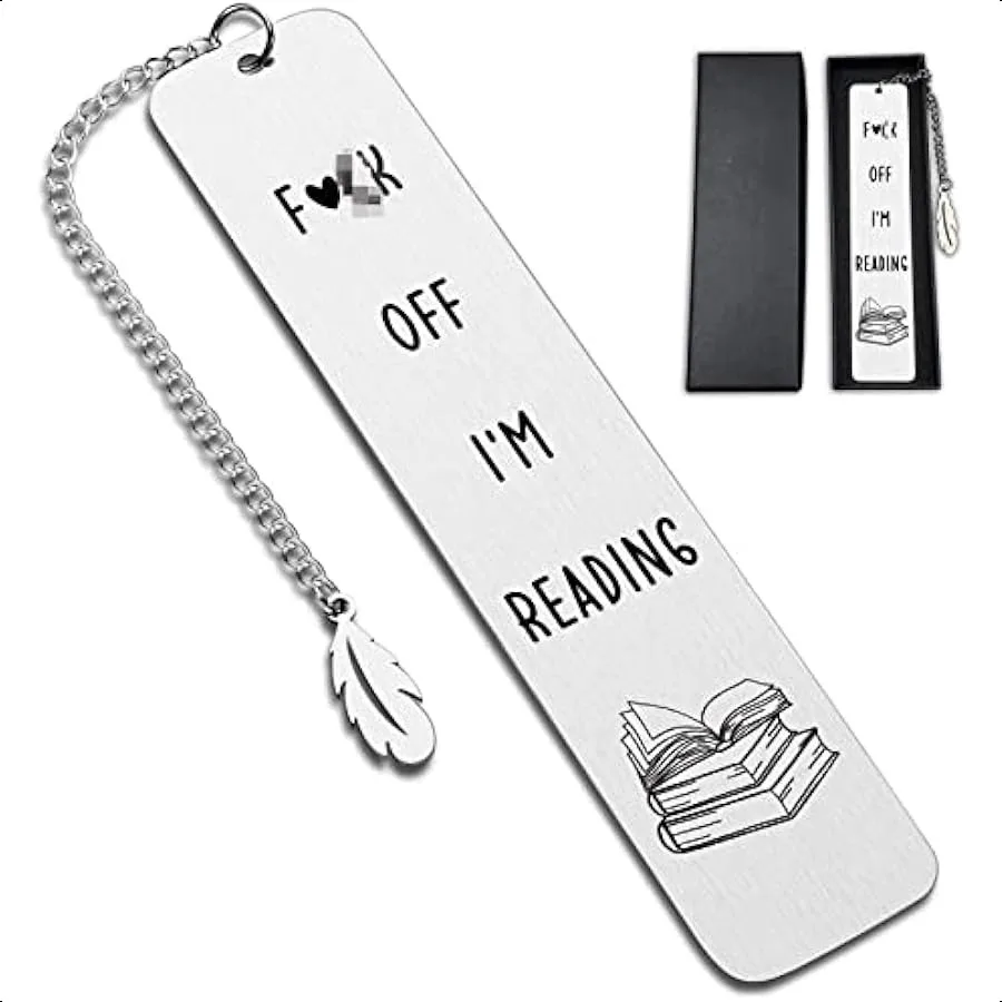 

Funny Bookmarks for Book LoversReading Gifts for Book Lovers Women Men Writers Reader Friends Christmas Gifts Stocking Stuffers