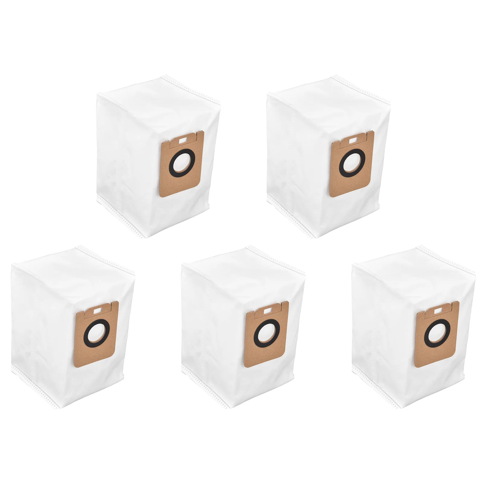 5Pcs Vacuum Cleaner Dust Bag Sweeping Robot Dust Collection Bag for Dreame Bot Z10 Pro L10 Plus Dust Bag Sweeping Robot Dust Bag