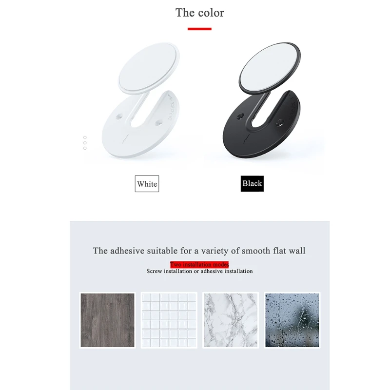 Support mural rotatif universel pour tablette, pour Support de lecteur électronique Kindle/routeur WI-FI/Xiao Mi/pour Huawei