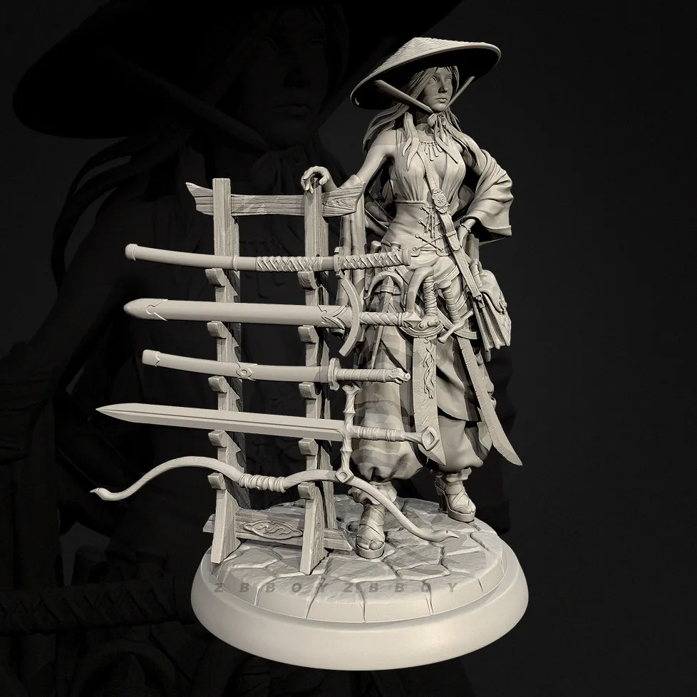 The height of man 38mm 50mm 75mm Resin soldier kits Need to self draw and assemble（3D Printing ）TD-7828/3D