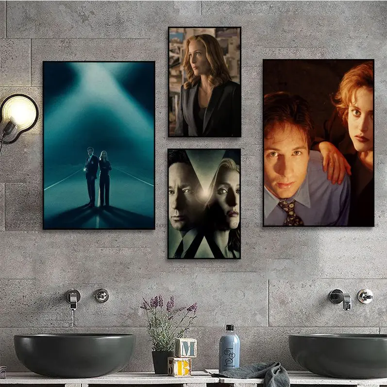 The X-Files Good Quality Prints And Posters HD Quality Wall Art Retro Posters For Home Decor Art Wall Stickers