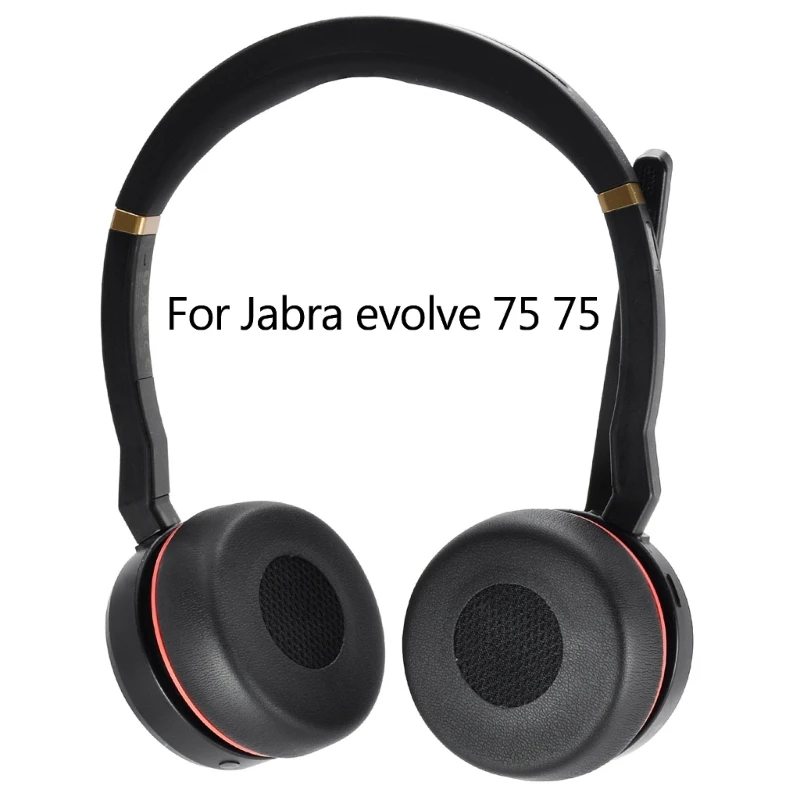 Амбушюры, амбушюры для наушников Jabra evolve 75 75 +, наушники, наушники, амбушюры из Протеиновой кожи, амбушюры