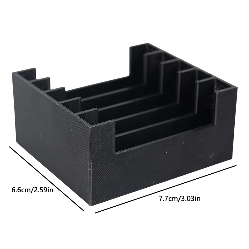 1Pc Multifunctional 3.5-Inch Home Office Computer Hard Drive Storage Box Mechanical Hard Disk Rack Mechanical Hard Disk Cage