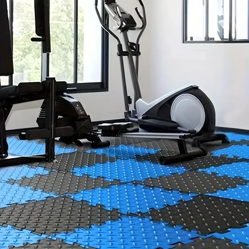 8/16Pcs Impact-Resistant EVA Gym Floor Mat Exercise Mat 30x30x1CM Home Multi-Purpose Sport Puzzle Gym Mat Tiles for Gym Garage