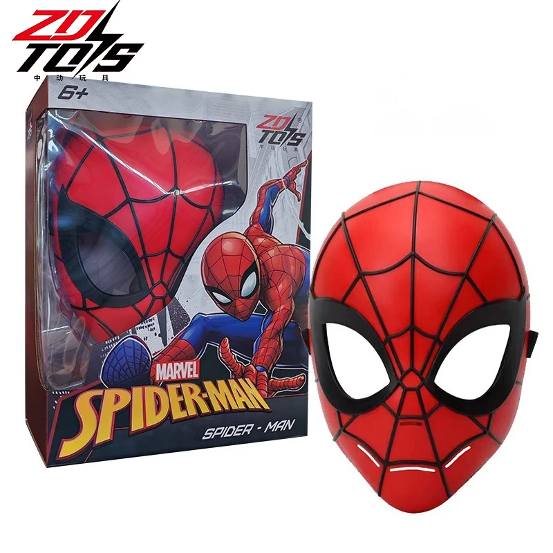 Genuine ZDTDS New Red‑Black Spider Headgear Funny Wearable Full‑Face Cos Mask Party Costume Prop Halloween Christmas Gift